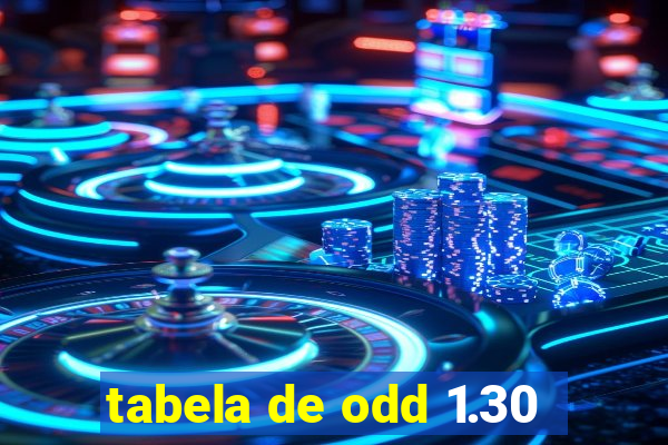 tabela de odd 1.30